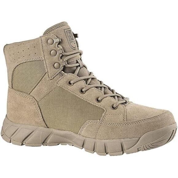 Men's Waterproof Hiking Tactical Boots Lightweight, 6 Inches - Picture 3 of 6